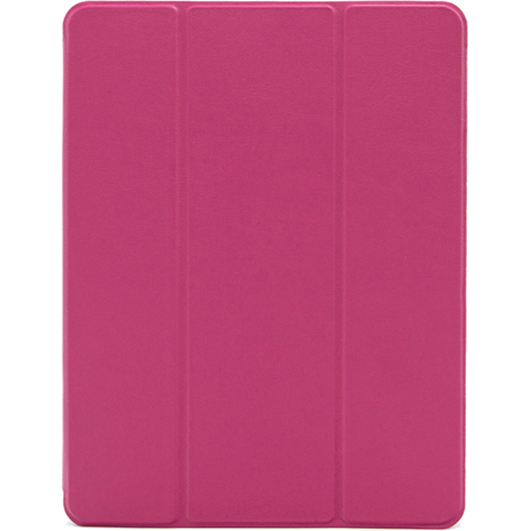 Чехол Guardi Leather Series (pen slot) для iPad Pro 12.9" (2020) малиновый (Rose Red)