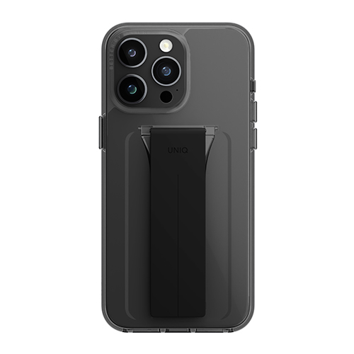Чехол Uniq Heldro Mount для iPhone 15 Pro Max тёмно-серый (Smoke)