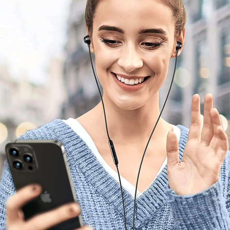 Наушники проводные UGREEN EP103 (30638) In-Ear Earphones USB Type-C Connector чёрные