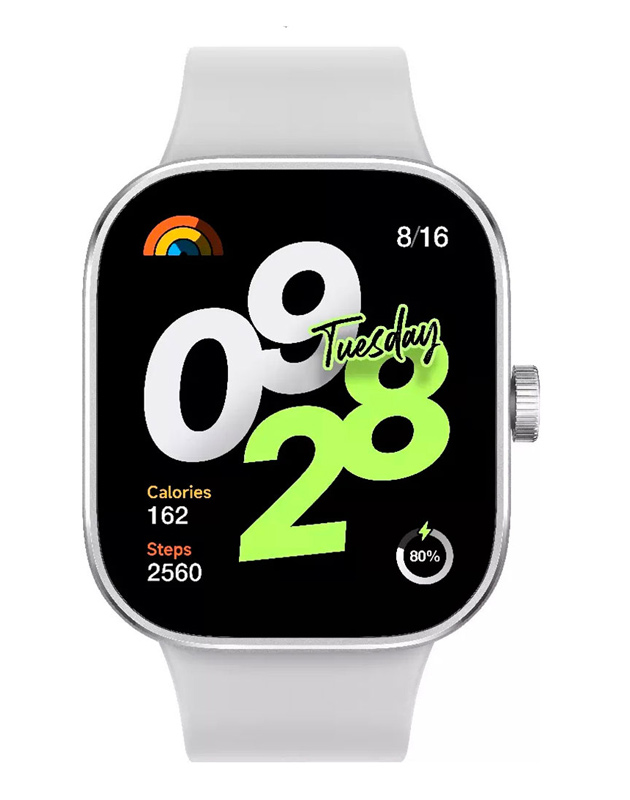 Смарт-часы Redmi Watch 4 серебристо-серые