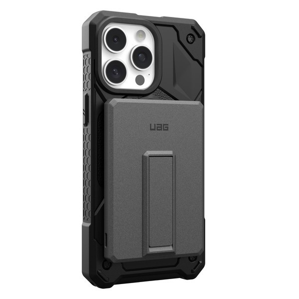 Внешний аккумулятор магнитный UAG Slim 5000mAh с подставкой серый