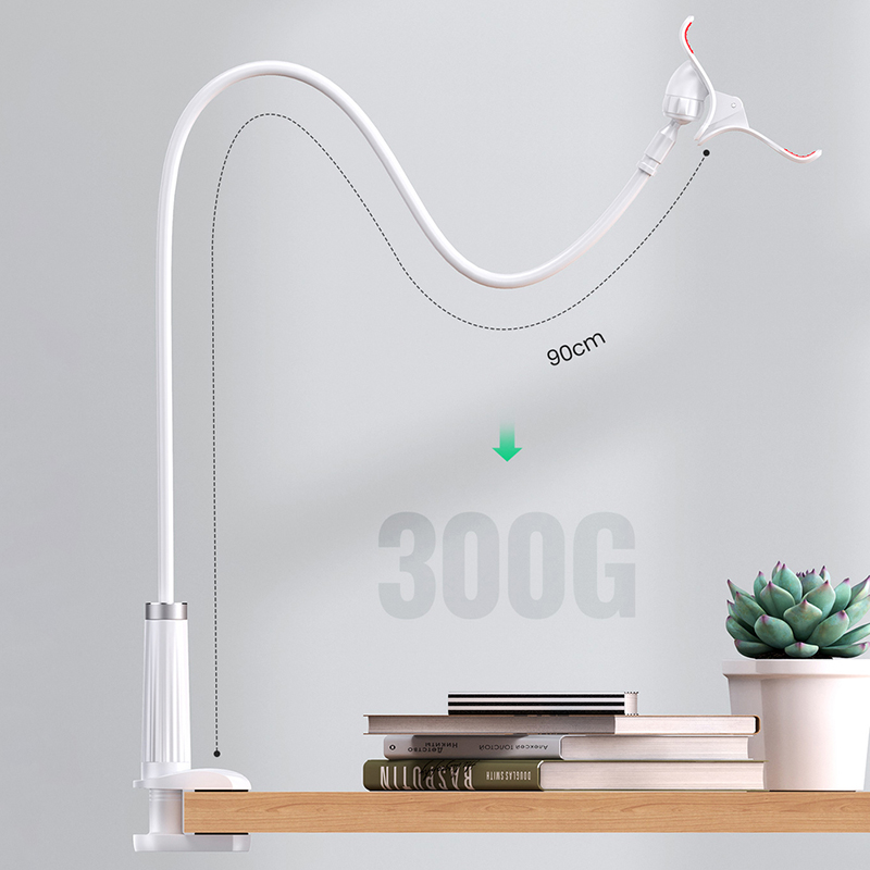 Держатель для телефона Ugreen LP113 (30488) Multifunction Phone Clip Stand (90 см) белый