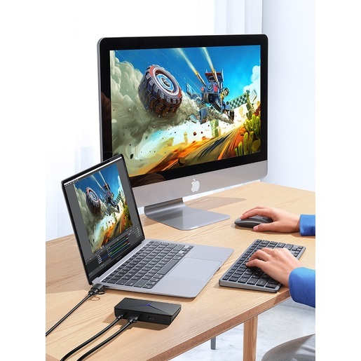Внешняя карта видеозахват Ugreen CM410 (10936) Audio Video Capture Card Mic+Headphone 1080P HDMI чёрного цвета