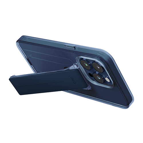 Чехол Uniq Heldro Mount для iPhone 15 Pro Max тёмно-синий (Deep Blue)