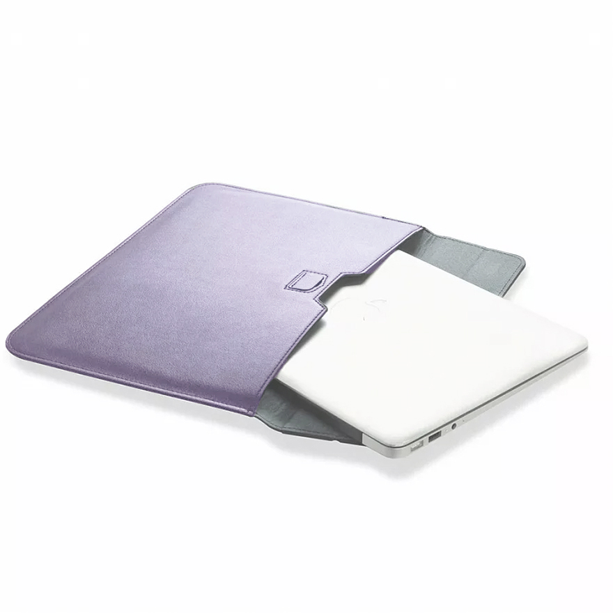Чехол Guardi Eco Leather для MacBook Pro 13" Retina / Pro 13" (USB-C) / Air 13" (USB-C) / Air 13 (M1, 2020) сиреневый