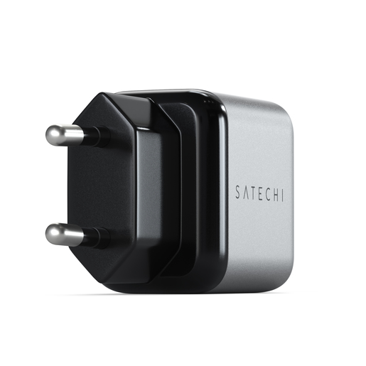 Сетевое зарядное устройство Satechi 20W USB-C PD Wall Charger серебристое (ST-UC20WCM-EU) 