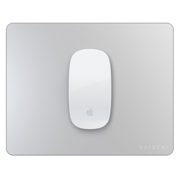 Коврик для мыши Satechi Aluminum Mouse Pad серебристый (ST-AMPADK)