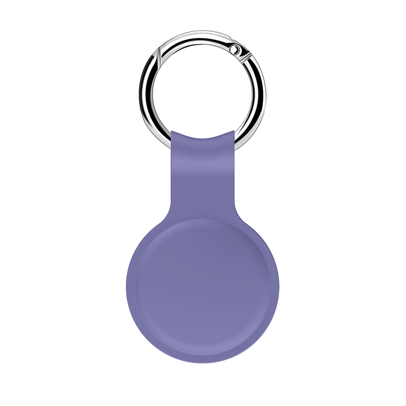 Брелок-подвеска iNeez Silicone AirTag Case для AirTag лаванда