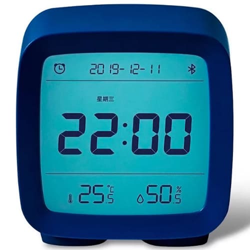 Умный будильник с термометром Qingping Bluetooth Alarm Clock CGD1 синий (Blue)