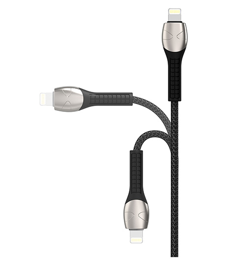 Кабель TFN 8pin (Lightning-USB) Spider (1 метр) чёрный