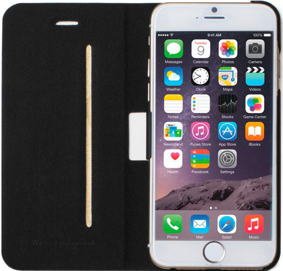 Чехол-флип Mozo T-bar для Apple iPhone 6 4.7 черный