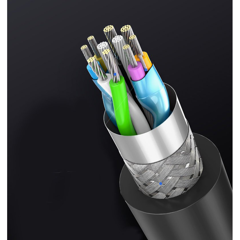 Кабель Ugreen US312 Type-C to USB 3.0 Micro-B Cable (1 метр) чёрный (20103)
