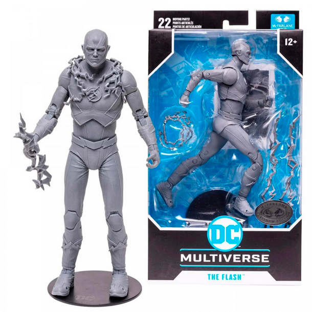Фигурка DC The Flash Platinum Edition серая
