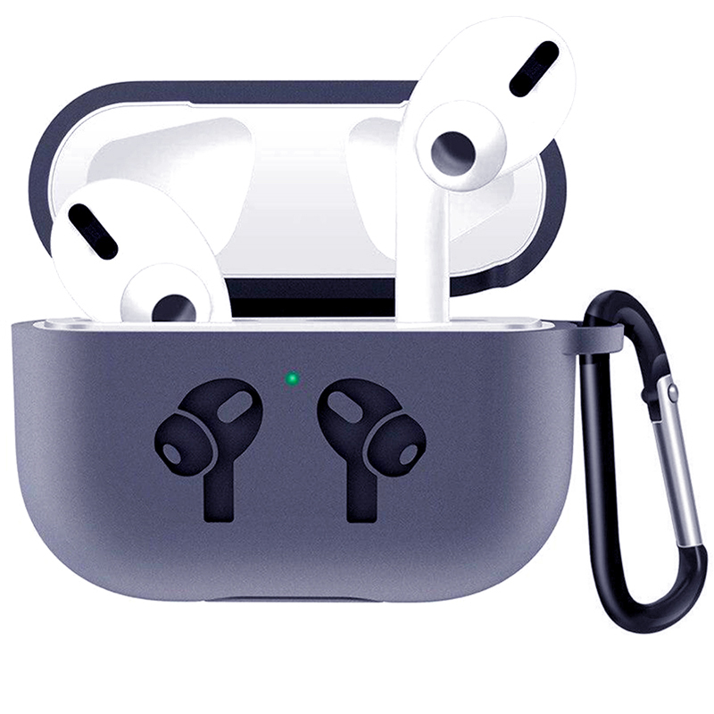 Чехол Gurdini Liquid Silicone Protective Case для AirPods Pro фиолетовый