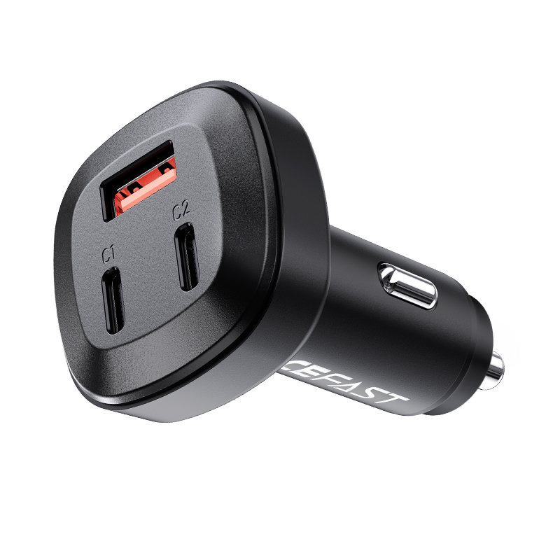 Автомобильное зарядное устройство Acefast B3 66W  2 x USB Type-C / USB Car Charger (AF-B3-BK)