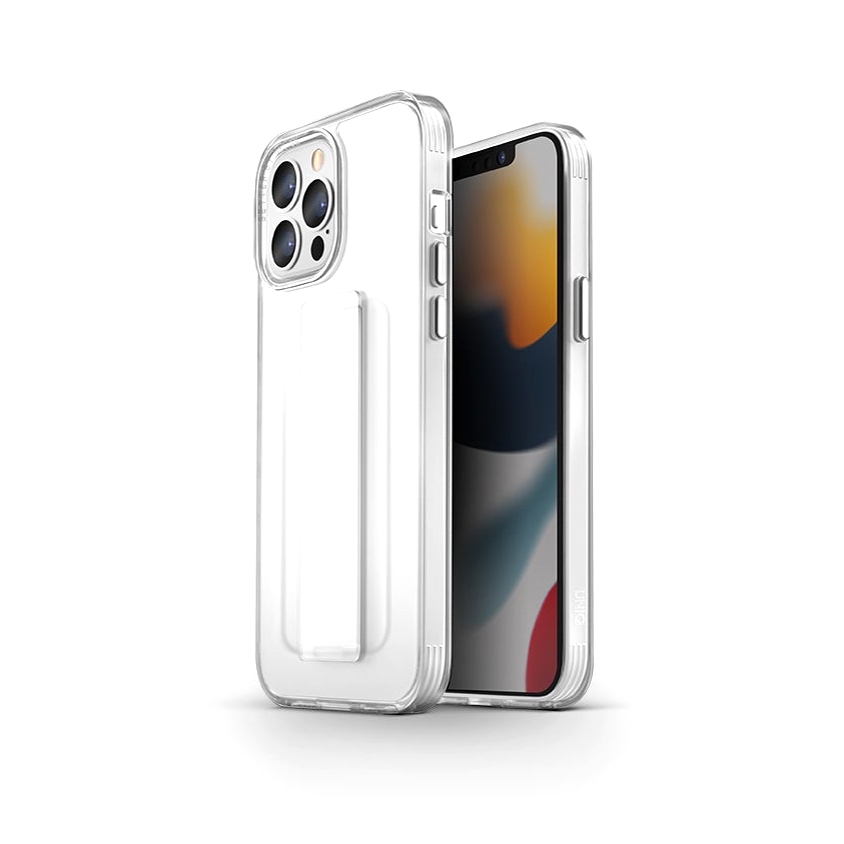 Чехол Uniq Heldro + Band для iPhone 13 Pro Max прозрачный (Clear)