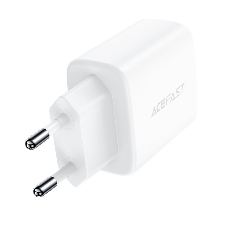 Сетевое зарядное устройство Acefast A25 USB Type-C / USB 20W Wall Charger белое (AF-A25-WH) 