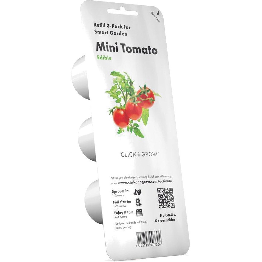 Набор картриджей для умного сада Click and Grow Refill 3-Pack Томаты Черри (Mini Tomato)