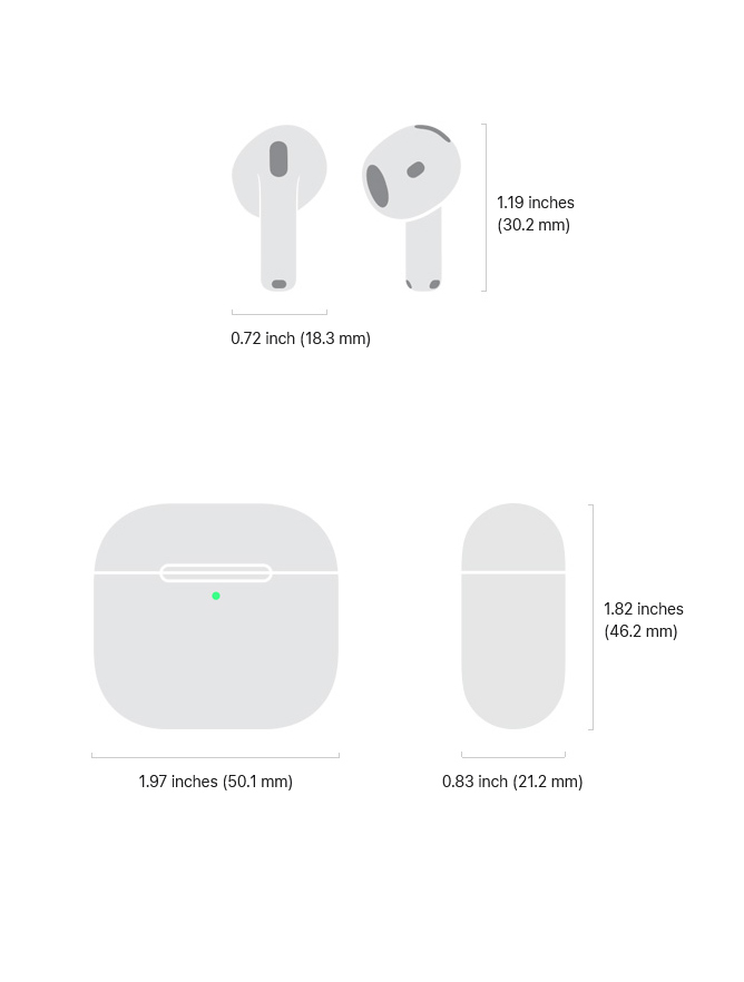 Наушникы AirPods 5 c чехлом беспроводным