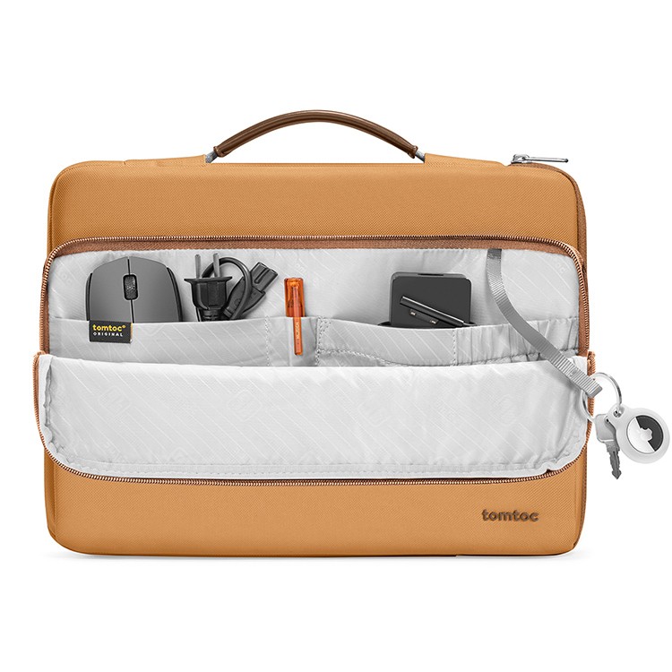 Сумка Tomtoc Defender Laptop Handbag A14 для ноутбуков 16" оранжевая (Bronze)