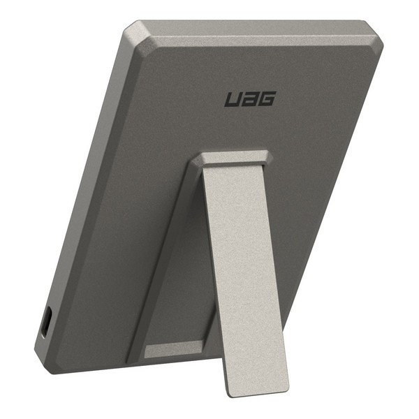 Внешний аккумулятор магнитный UAG Slim 5000mAh с подставкой белый