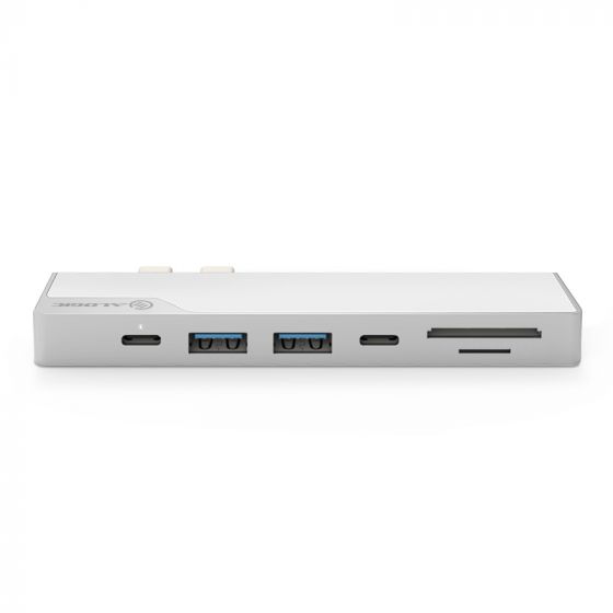 Мульти хаб ALOGIC USB-C Dock Nano Gen 2 серебристый