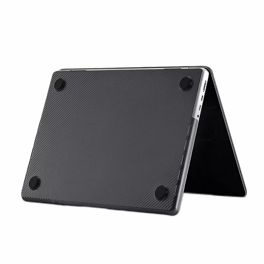 Чехол Crystal Case для MacBook Air 13" (2018-2021) Чёрный карбон