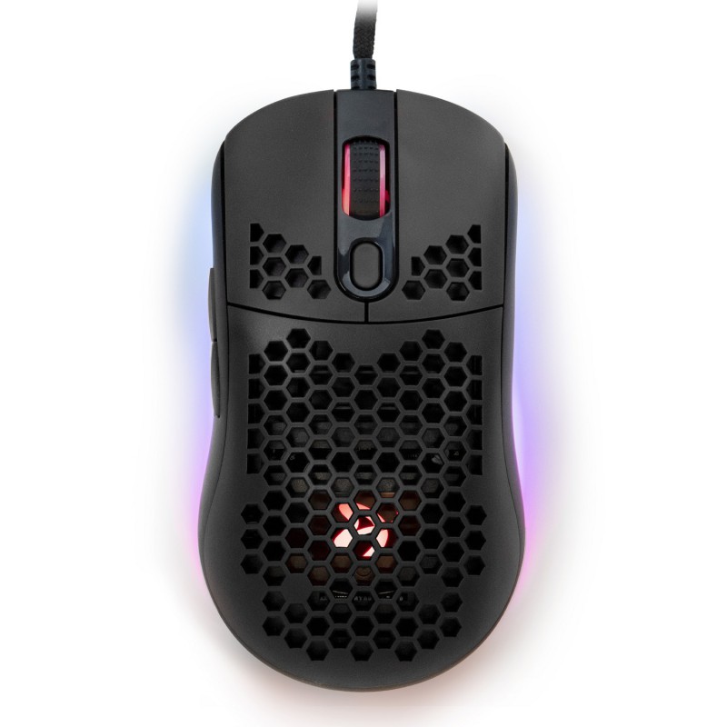 Игровая мышь Arozzi FAVO с RGB подсветкой чёрная