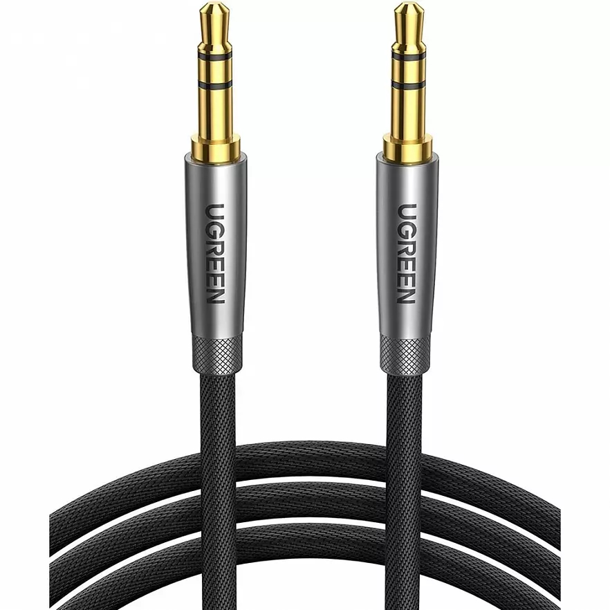 Кабель Ugreen AV150 3.5 mm Male to 3.5 mm Male Cable (3 метра) чёрный (10116)