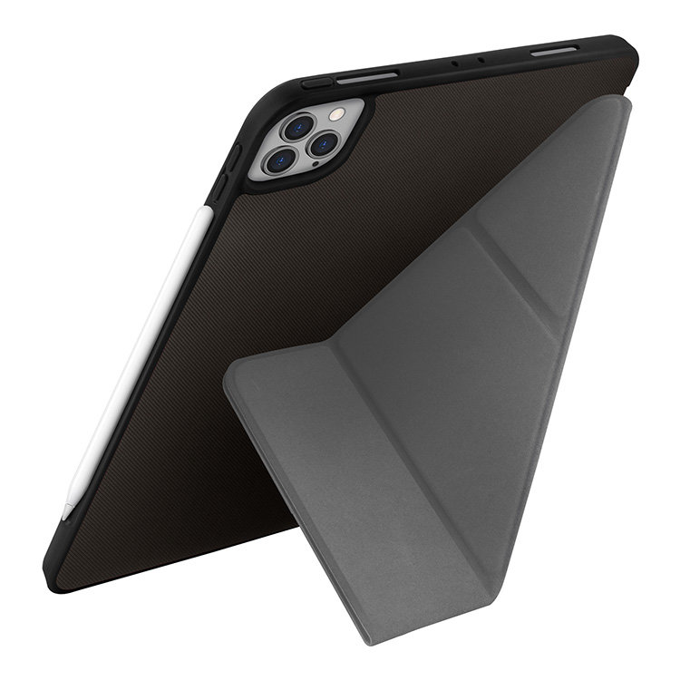 Чехол Uniq Transforma Rigor для iPad Pro 11 (2020) серый (с держателем для стилуса)