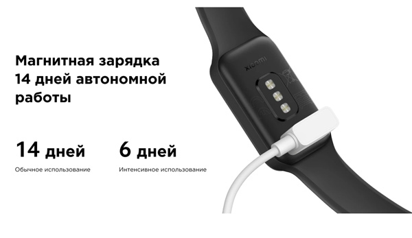 Фитнес-браслет Xiaomi Smart Band 8 Active черный