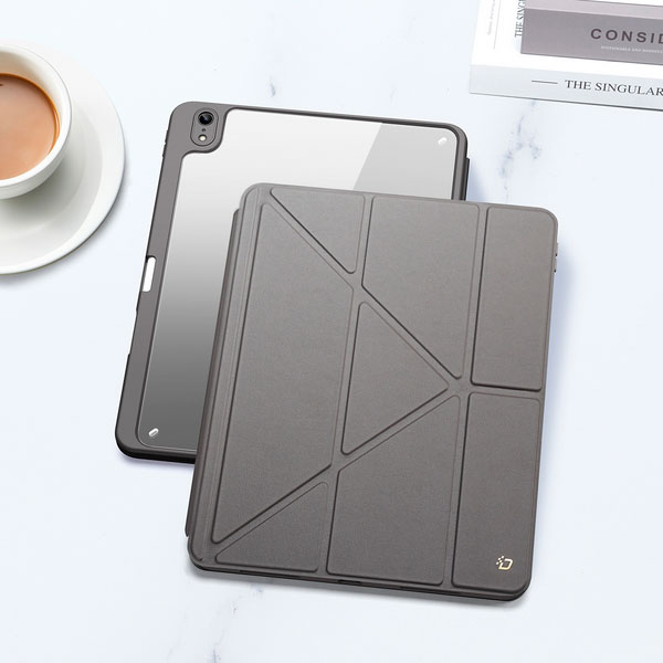 Чехол книжка Dux Ducis MAGI Series для iPad 10.2" серый