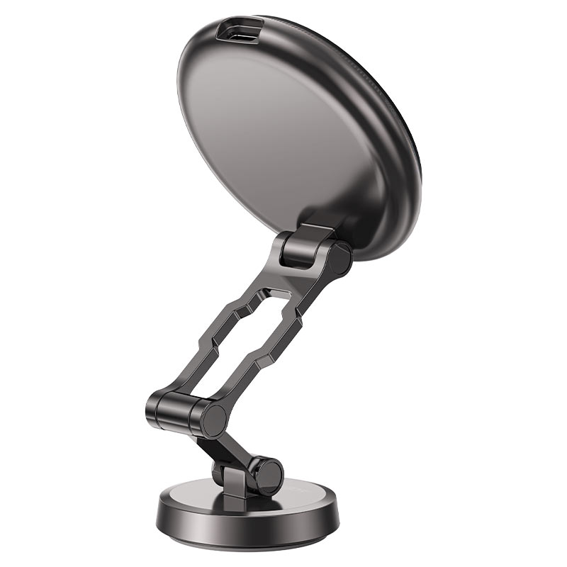 Автодержатель с функцией беспроводной зарядки Acefast D30 Wireless Charger Magnetic Car Holder (AF-D30-BK)