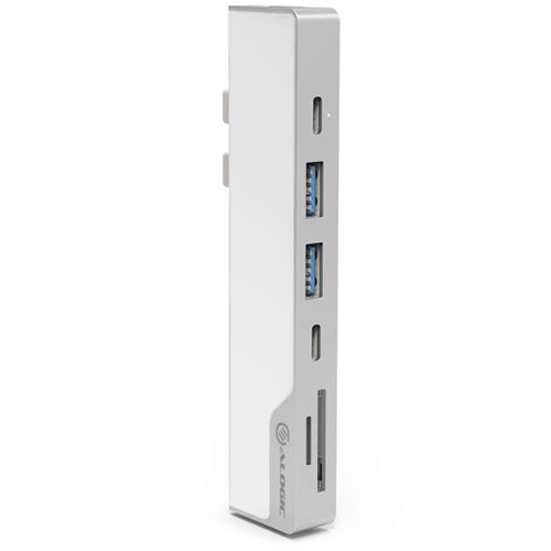 Мульти хаб ALOGIC USB-C Dock Nano Gen 2 серебристый