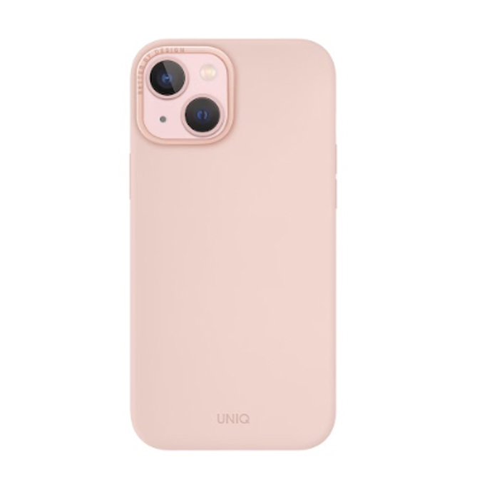 Чехол Uniq LINO MagSafe для iPhone 15 розовый (Pink)