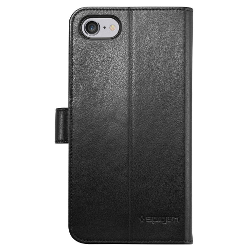 Чехол Spigen Wallet S для iPhone 7 (Айфон 7) чёрный (SGP-042CS20545)