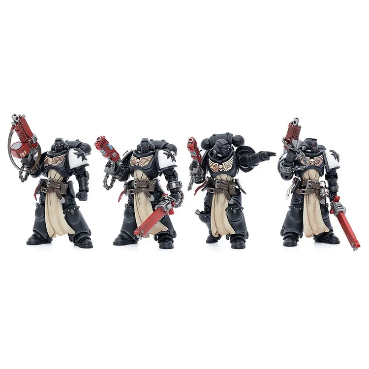 Фигурка Warhammer 40K Black Templars Primaris Crusader Squad 1:18
