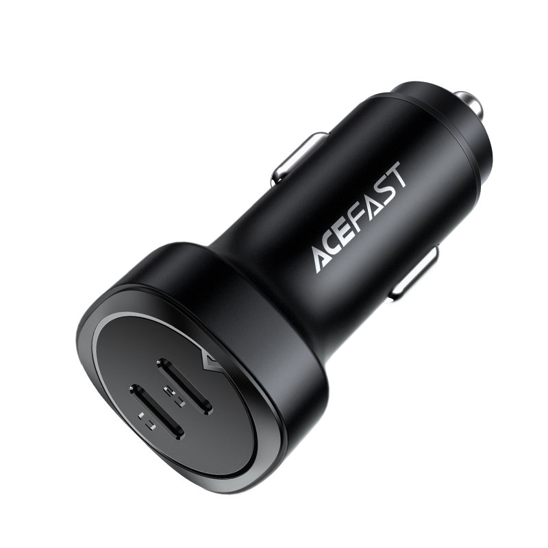 Автомобильное зарядное устройство Acefast B2 72W 2 x USB Type-C Car Charger (AF-B2-BK)