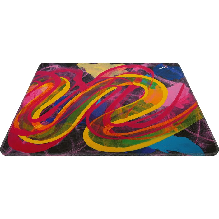 Игровой коврик для мыши Xtrfy GP4 Large Mousepad разноцветный (Street Pink)