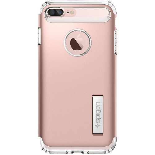 Чехол Spigen Slim Armor для iPhone 7 и 8 Plus розовое золото (SGP-043CS20311)