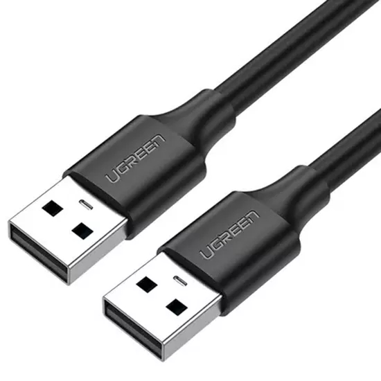 Кабель Ugreen US102 USB-A — USB-A Cable (2 метра) чёрный (10311)