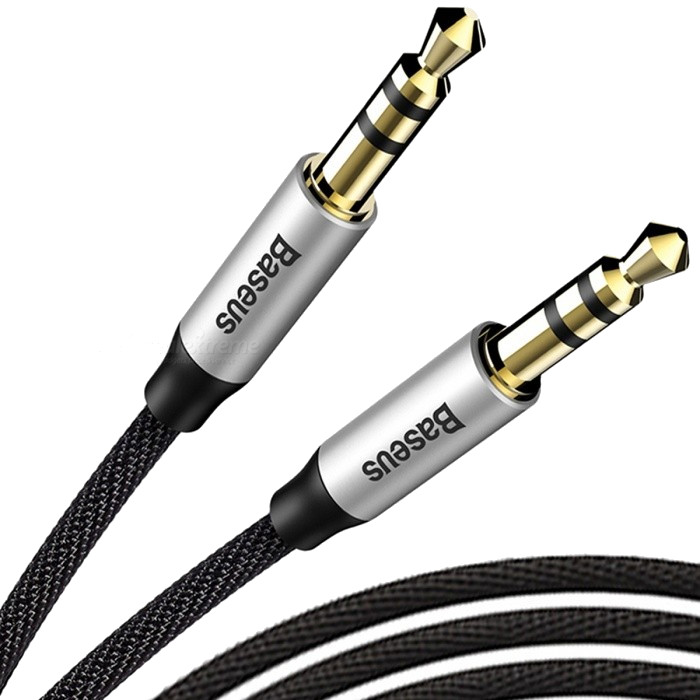 Кабель Baseus Yiven Series AUX M30 (1 метр) чёрный