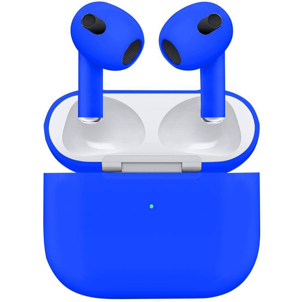 Беспроводные наушники Apple AirPods 3 (3‑го поколения) Custom Edition синие матовые