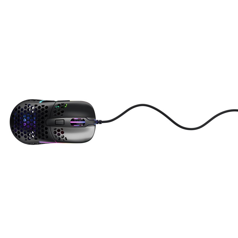 Игровая мышь Xtrfy M42 c RGB подсветкой чёрная