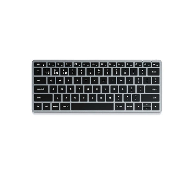 Беспроводная клавиатура Satechi Slim X1 Bluetooth Keyboard-RU серый космос