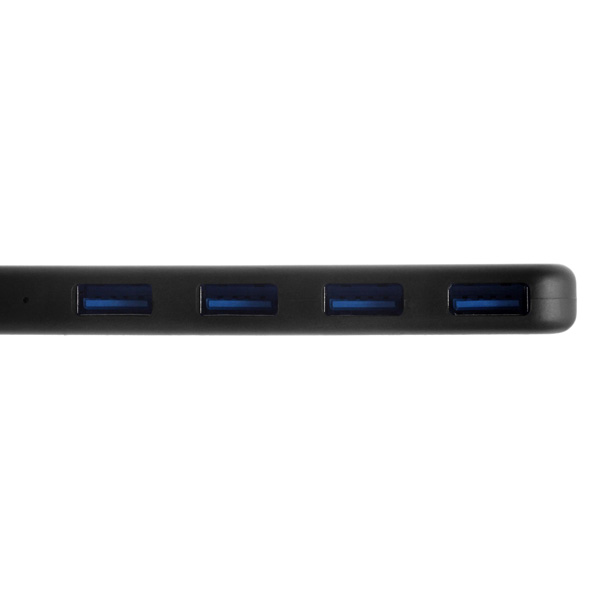 Мульти хаб Rombica Type-C Hub 4 x USB 3.0 чёрный (TC-00020)
