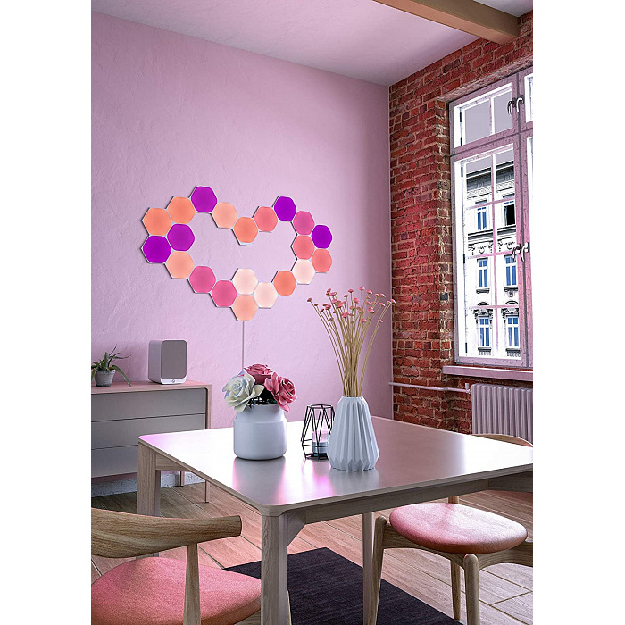 Умная система освещения Nanoleaf Shapes Hexagon Starter Kits 5 панелей (NL42-5002HX-5PK)