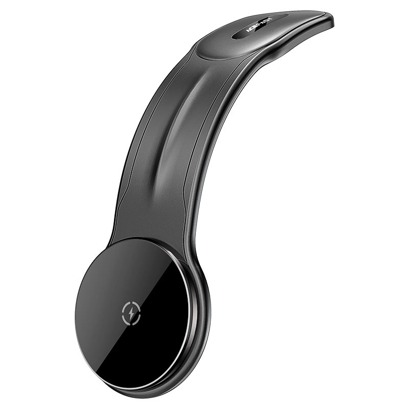 Автодержатель с функцией беспроводной зарядки Acefast D21 Fast Wireless Charger Magnetic Car Holder (AF-D21-BK)