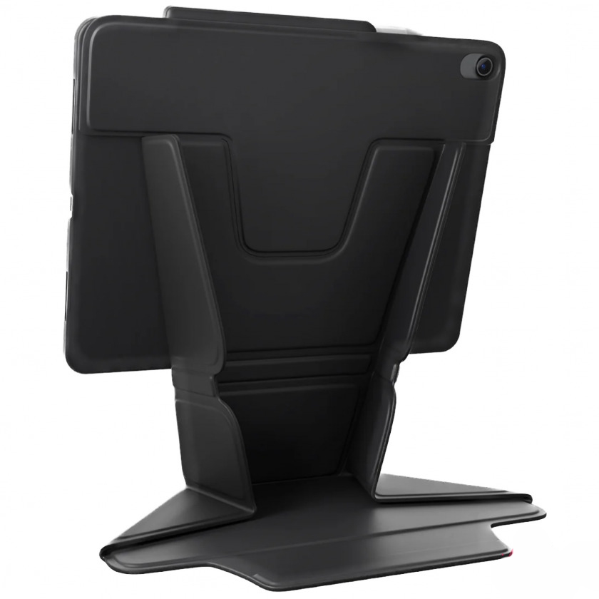 Чехол Uniq Ryze 360 для iPad Air 13 (M2, 2024) чёрный (Black)