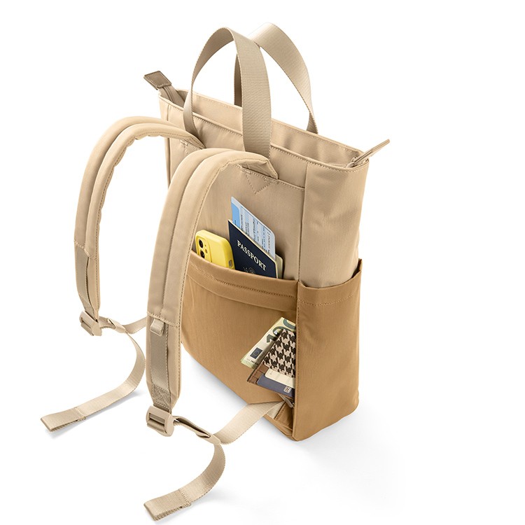Рюкзак Tomtoc Slash Laptop Backpack A63 для ноутбуков 13.5" бежевый Sand Brown
